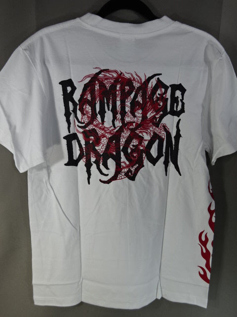 Shingo Takagi RAMPAGE DRAGON T-Shirt (2) (White)