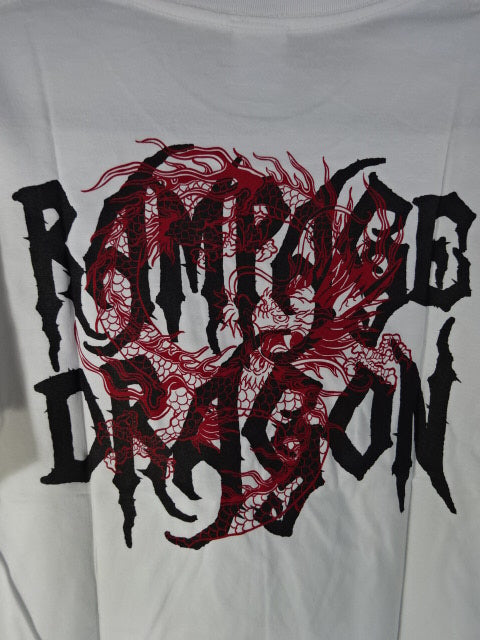 Shingo Takagi RAMPAGE DRAGON T-Shirt (2) (White)