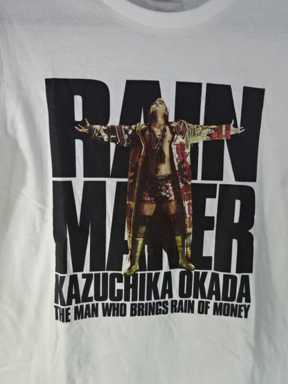 【hand signed autograph】 Kazuchika Okada  KORM T-shirt