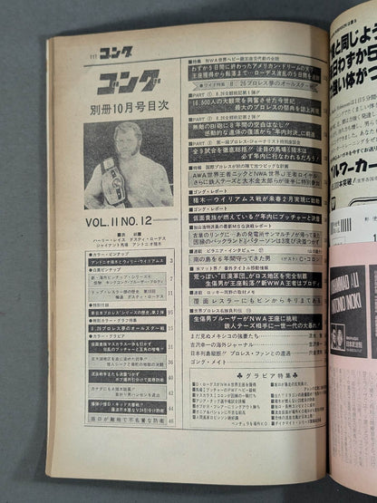 別冊ゴングVol.11 No.11