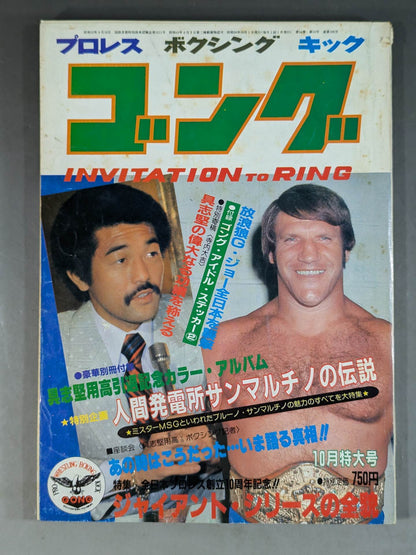 月刊ゴングVol.14 No.10