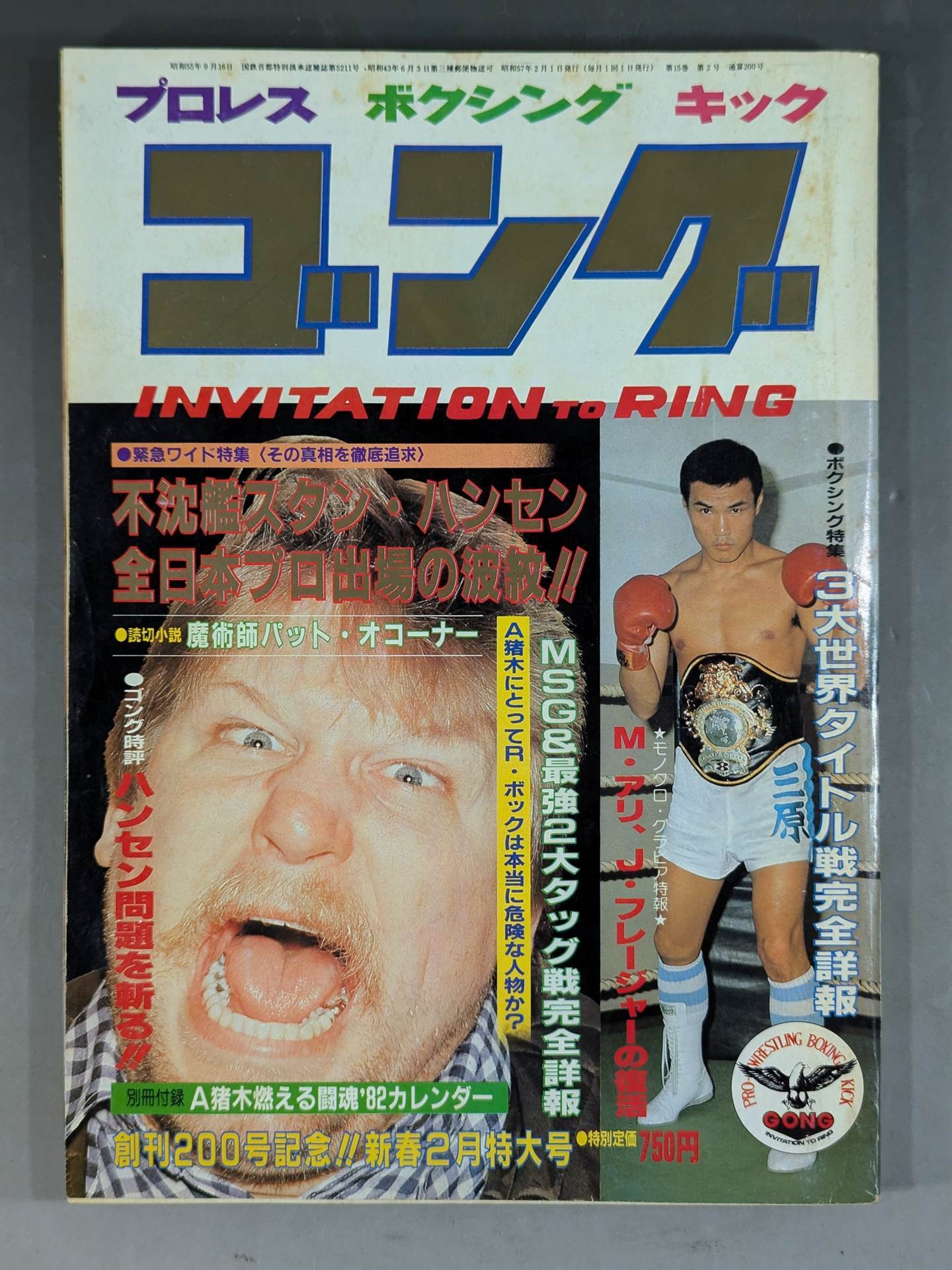 月刊ゴングVol.15 No.2