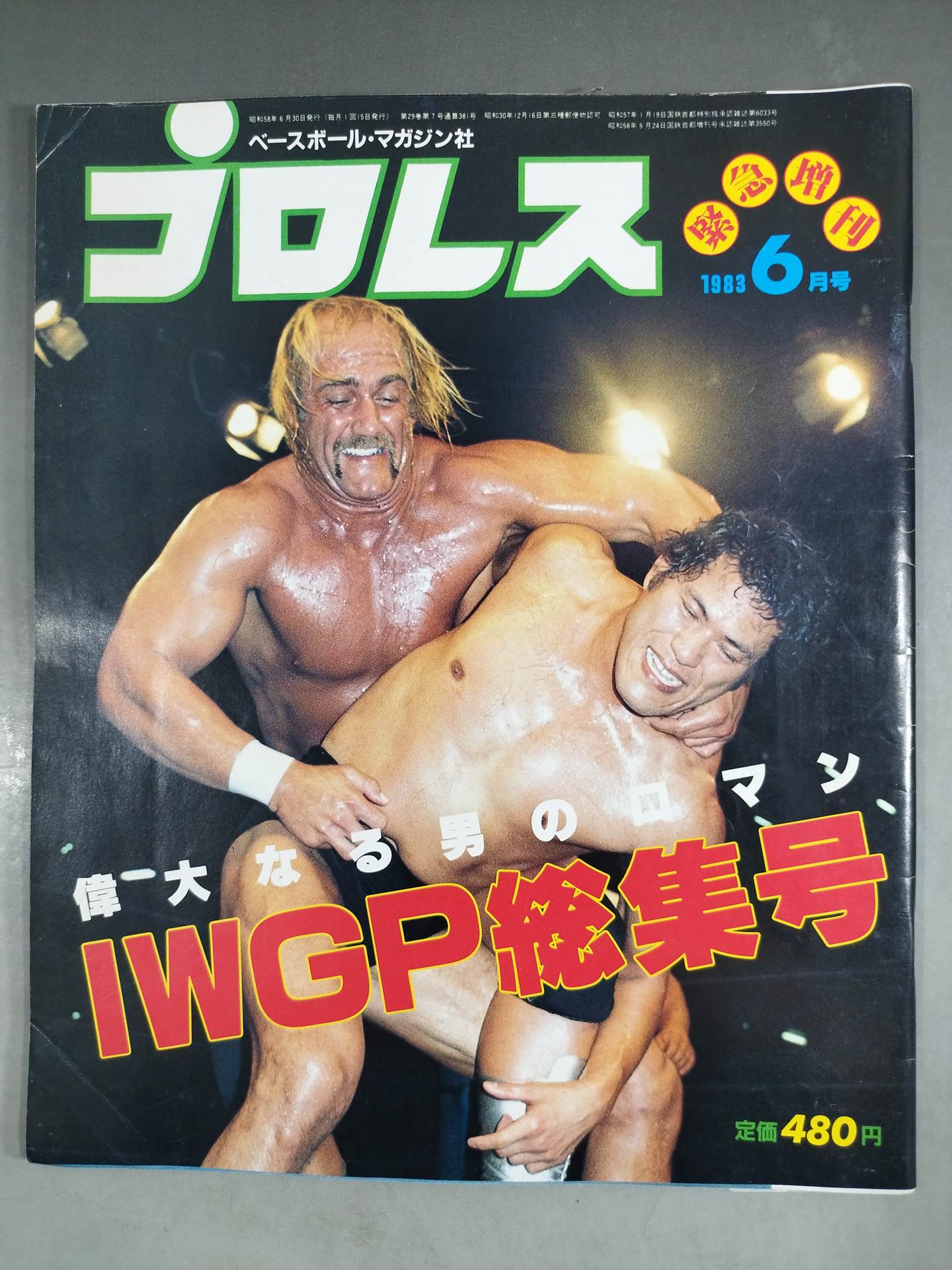 月刊プロレス 1983年6月号増刊