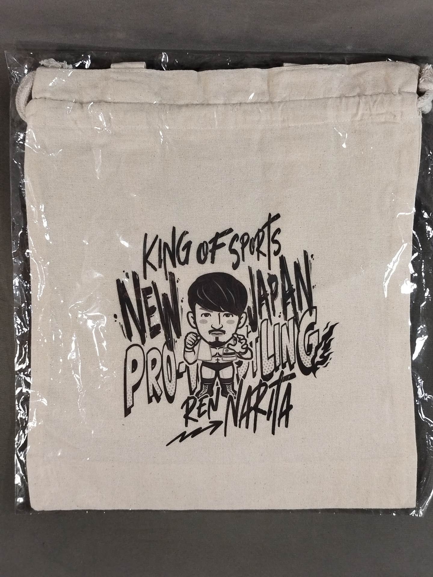 成田蓮 巾着トートバッグ