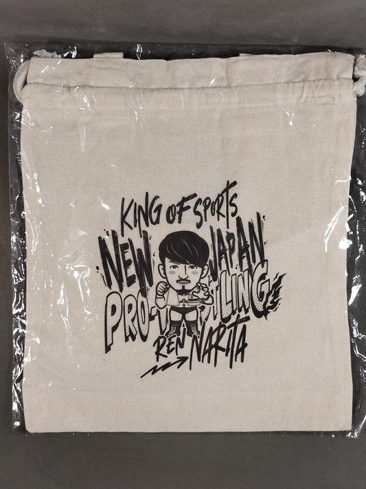 成田蓮 巾着トートバッグ