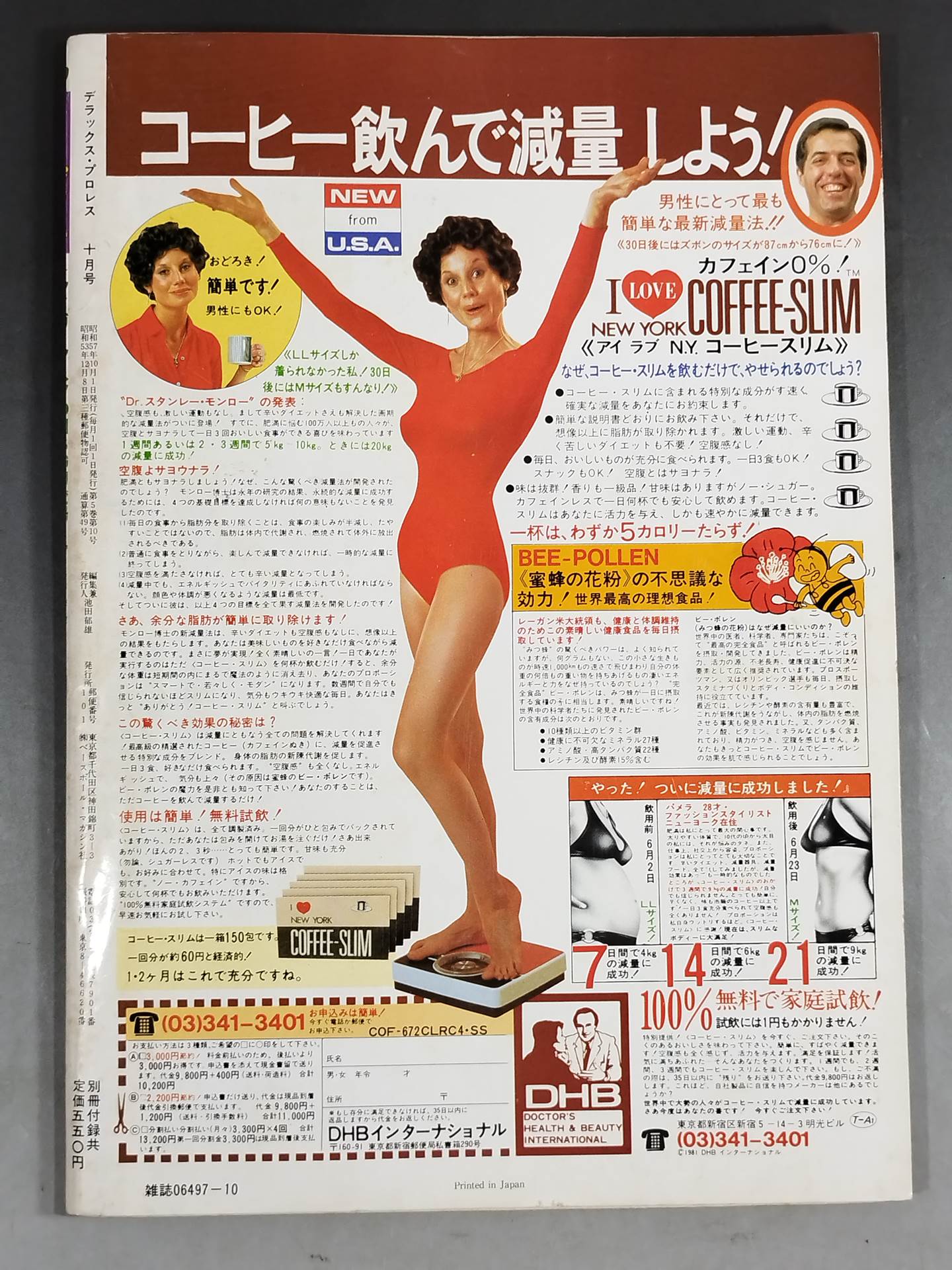 デラックスプロレス 1982年10月号