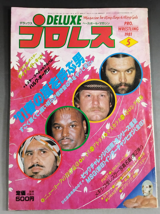 デラックスプロレス 1981年5月号