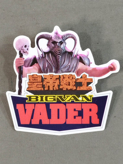 ★ Emperor Warrior ★ Big Van Vader Badge Set