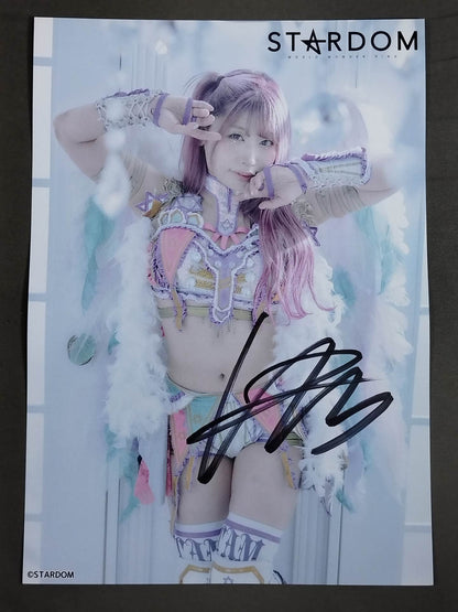 中野たむ 直筆サイン入り スターダムポートレート(B-2)