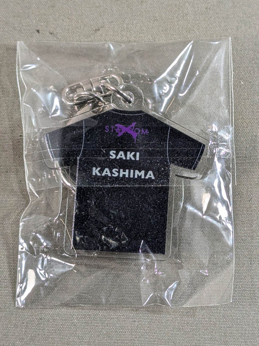 ★STARDOM×TOWER RECORDS★ Saki Kashima  T-Shirt Acrylic Keychain