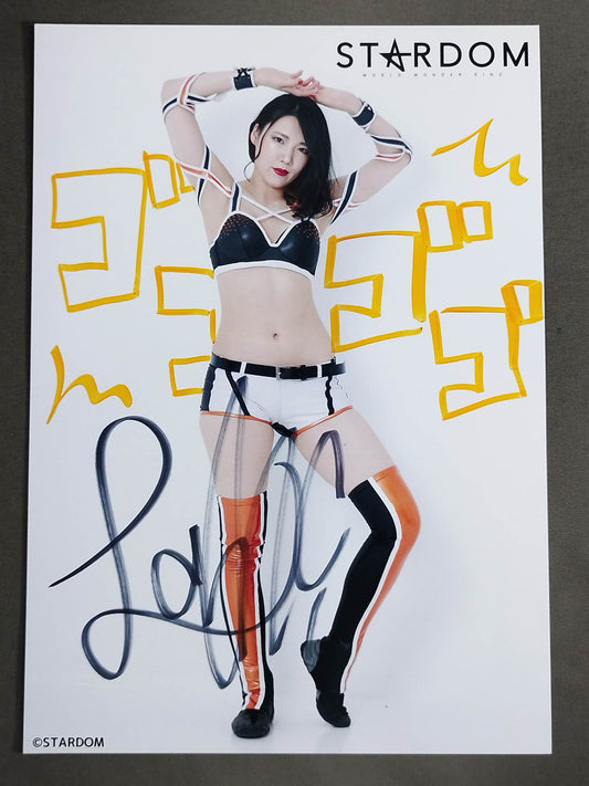 Lady C  hand signed autograph  Starda Pro-Photo (E-2)