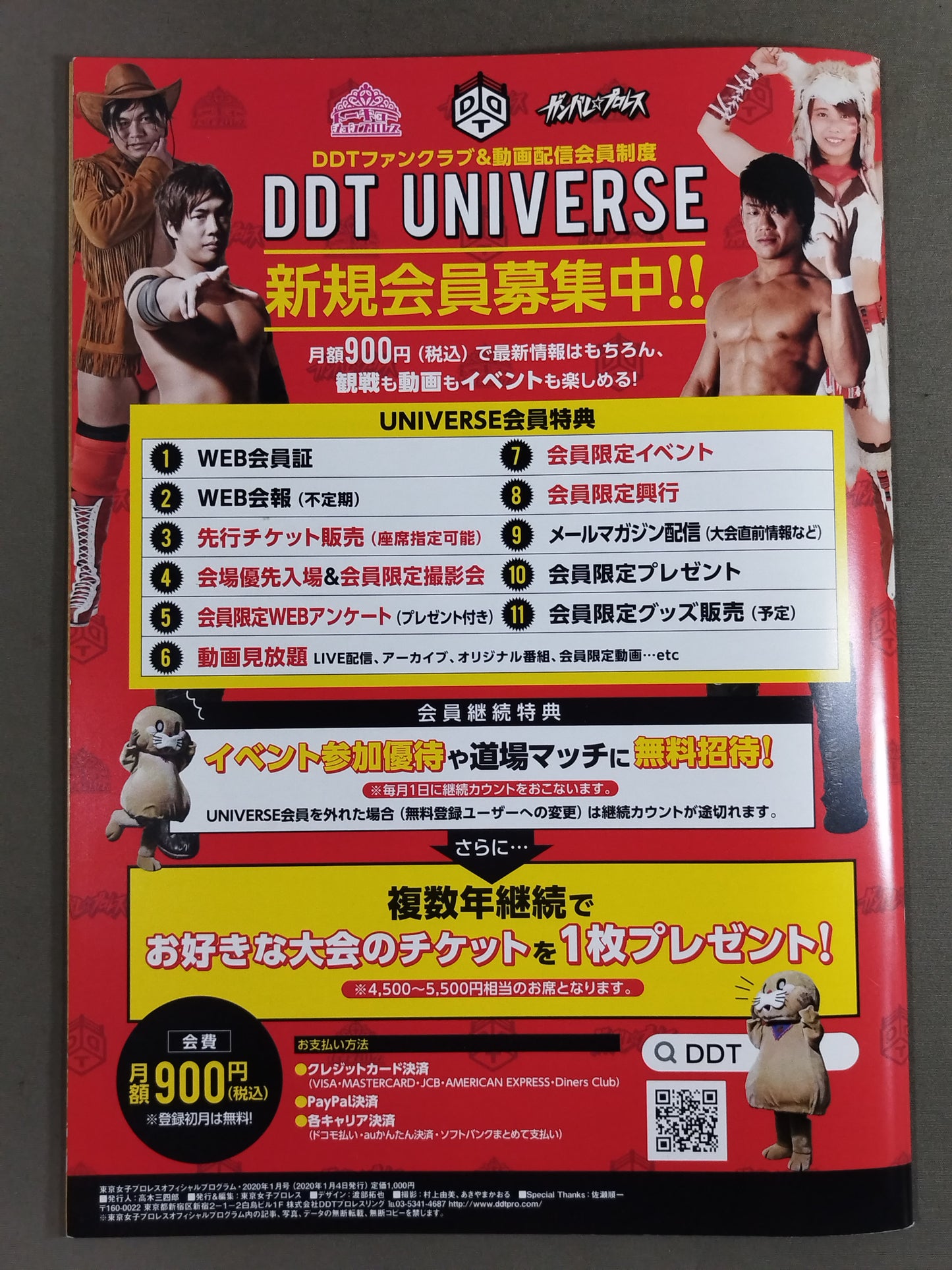 Tokyo Joshi Pro Wrestling Official Program TJPW Vol.10