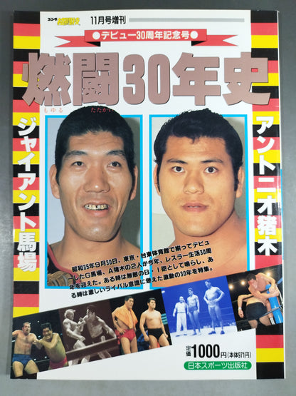 ゴング増刊号 燃闘30年史 ＜写真画報保存版＞