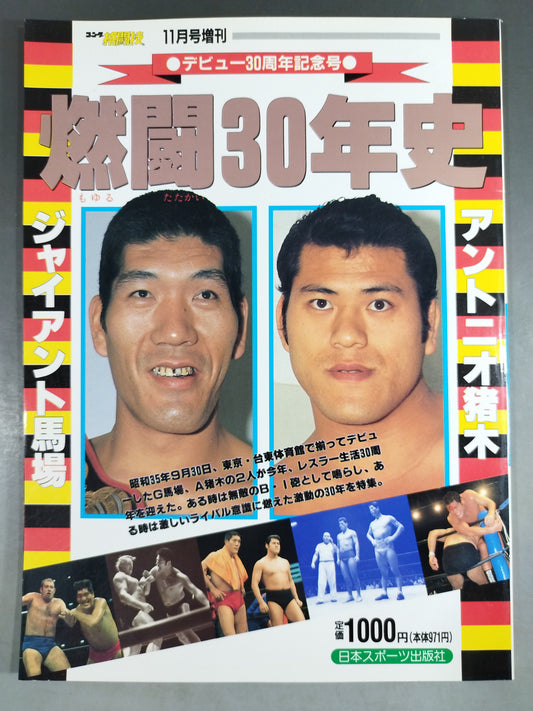 ゴング増刊号 燃闘30年史 ＜写真画報保存版＞
