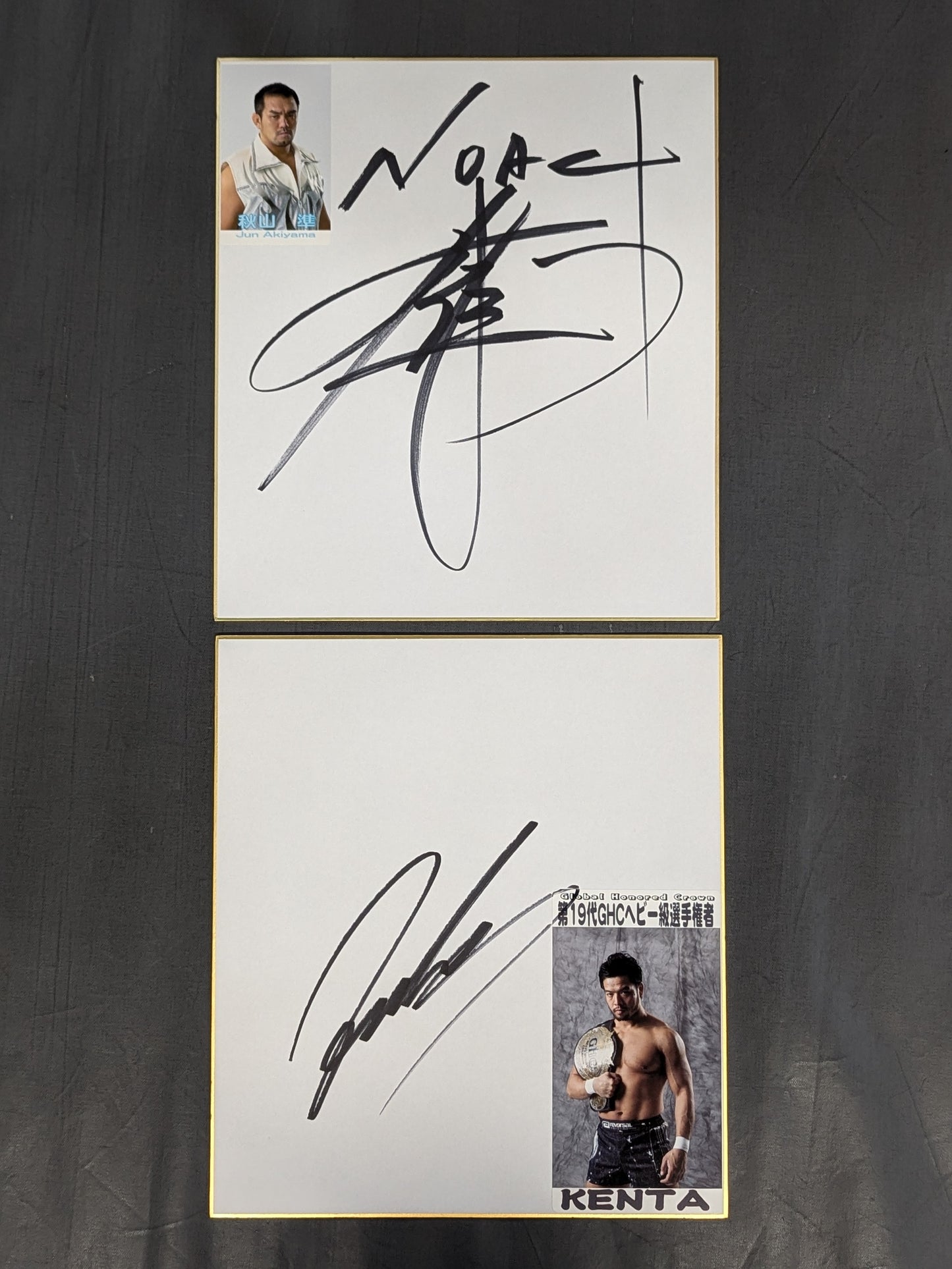 NOAH Shikishi ( Autograph board ) set (photo ) Sticker  attached) (3)