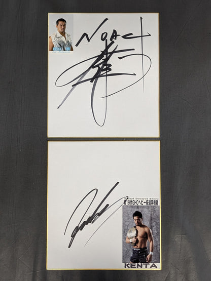 NOAH Shikishi ( Autograph board ) set (photo ) Sticker  attached) (3)