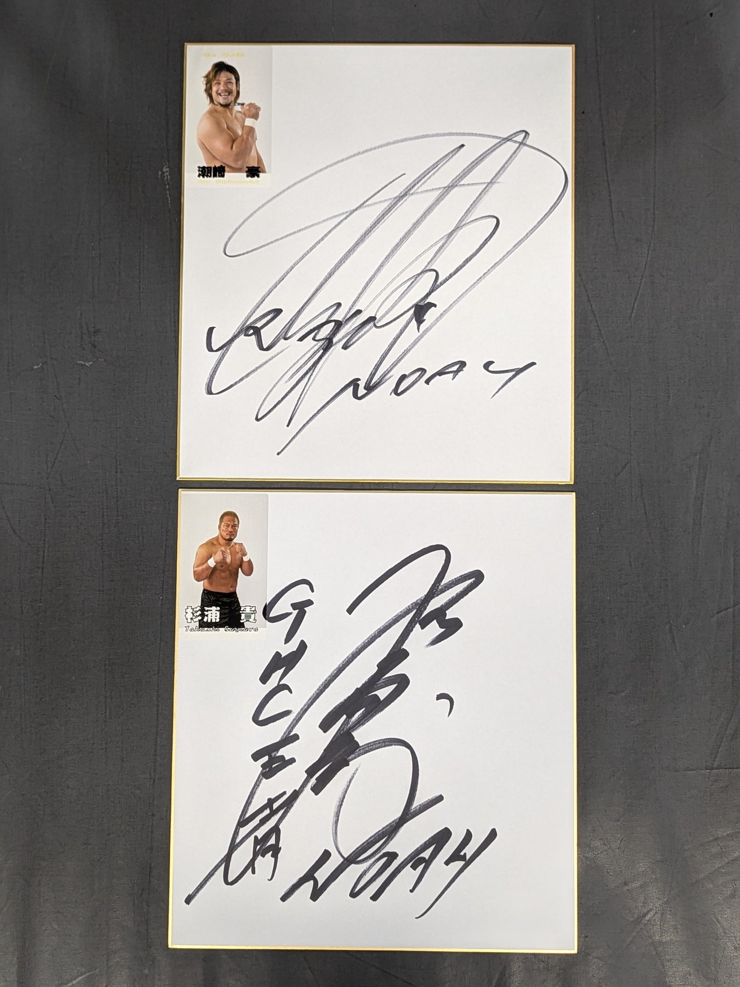 NOAH Shikishi ( Autograph board ) set (photo ) Sticker  attached) (3)