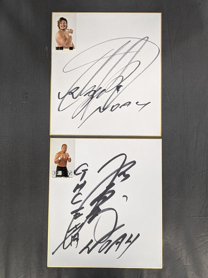 NOAH Shikishi ( Autograph board ) set (photo ) Sticker  attached) (3)