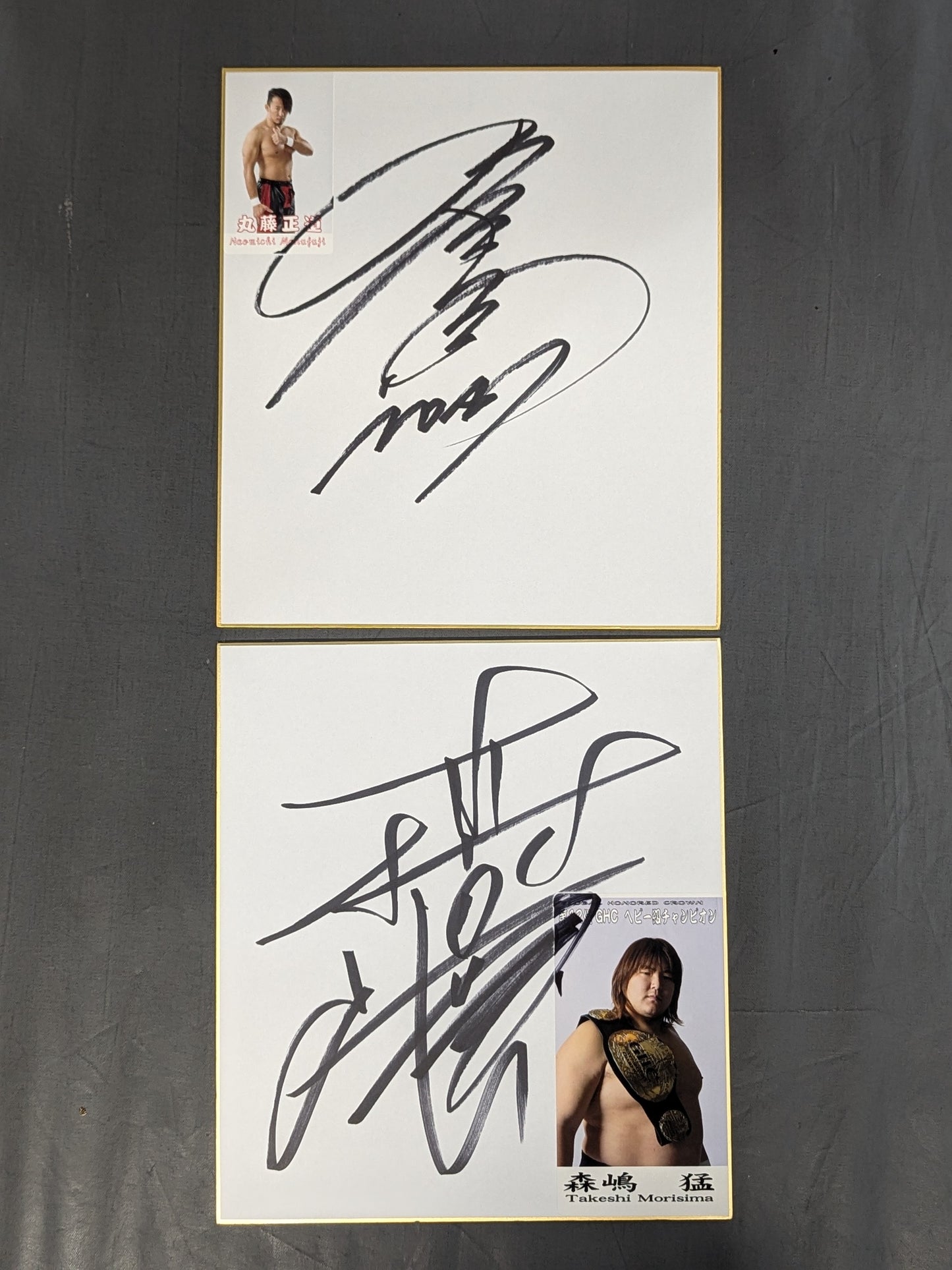 NOAH Shikishi ( Autograph board ) set (photo ) Sticker  attached) (3)