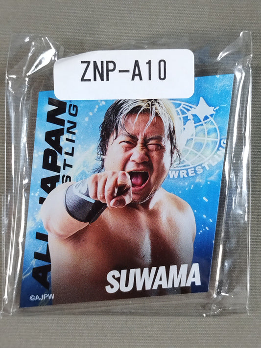 SUWAMA  Pro Wrestling × webpons Japan all Acrylic Keychain