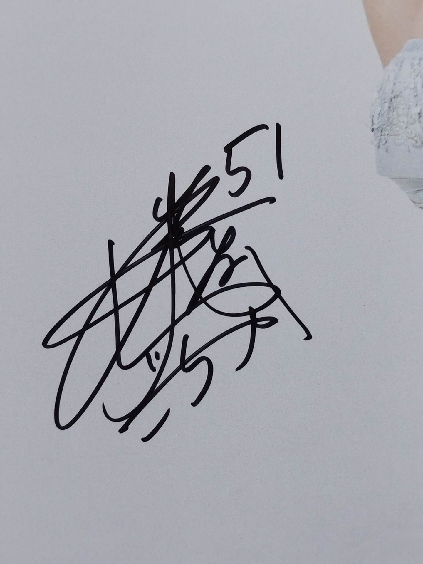 Chika Goto  hand signed autograph Pro-Photo (B-3)