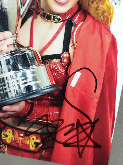 Akari hand signed autograph stardom Pro-Photo (G-9)