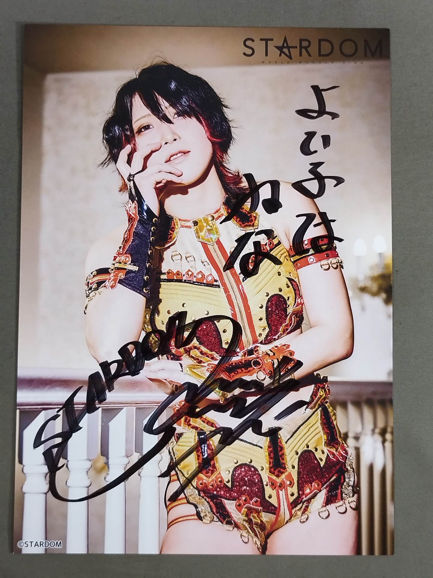 Utami Hayashishita  hand signed autograph  Starda Pro-Photo  (R-8)