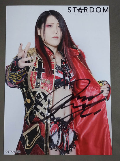 Utami Hayashishita  hand signed autograph  Starda Pro-Photo (S-4)