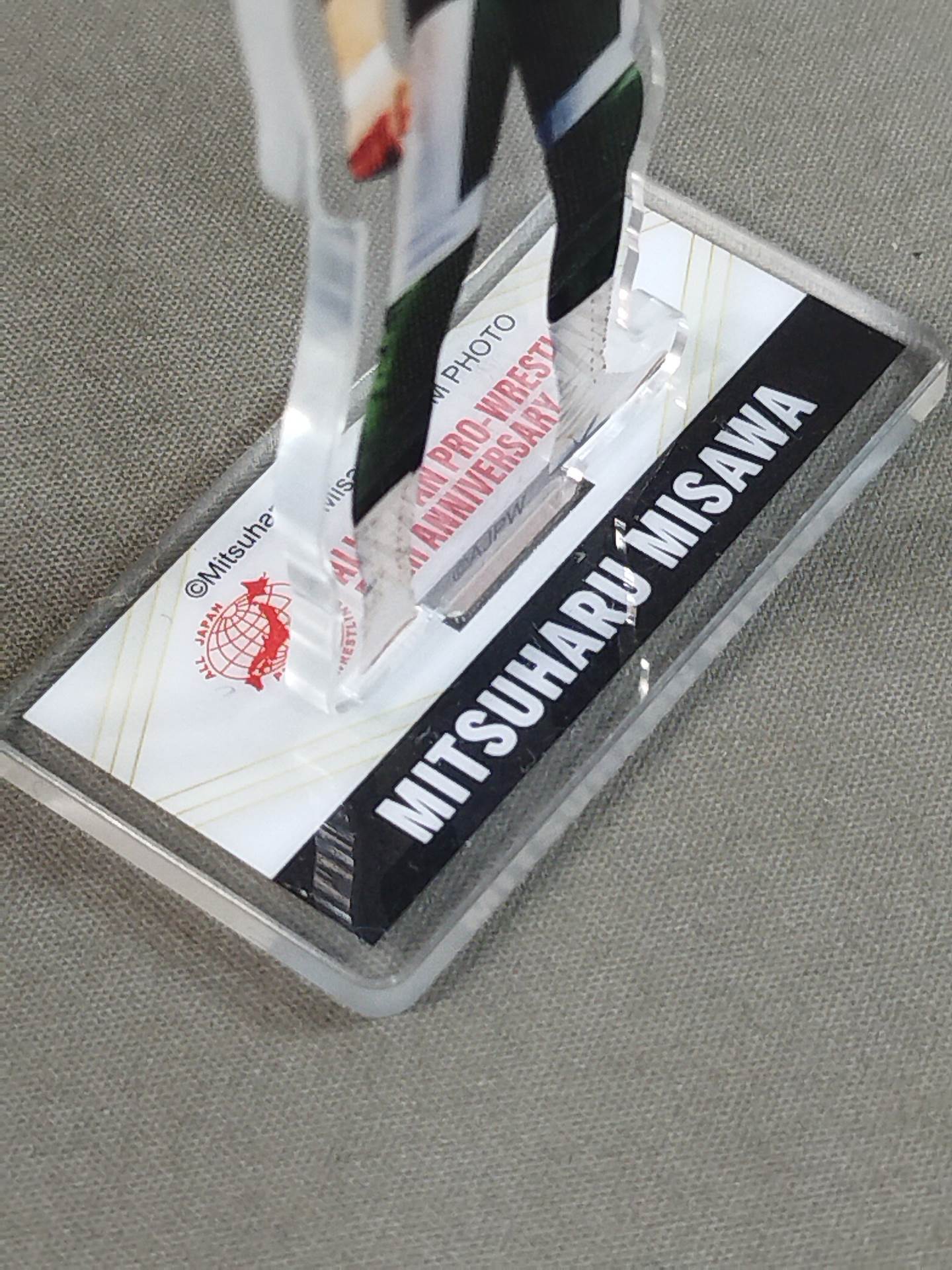 Mitsuharu Misawa  All Japan Pro Wrestling 50th Anniversary Acrylic Stand (A)