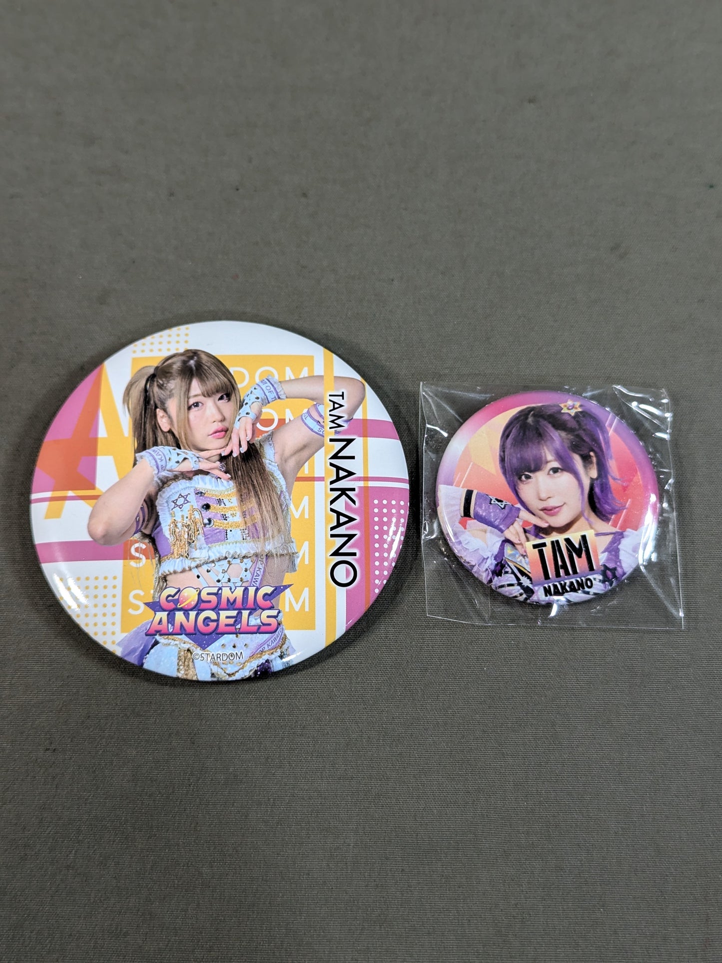 ★ Shining Stardom Dream ★ Tam Nakano  PinBack button Sets(2)