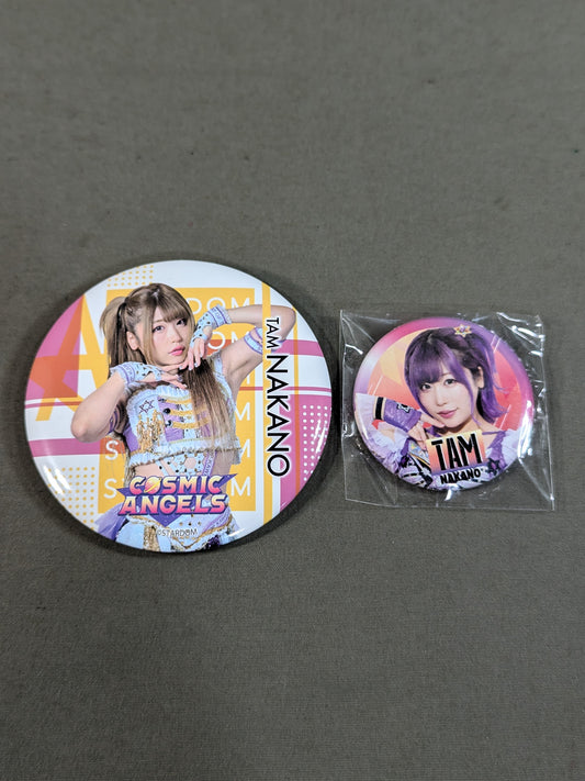 ★ Shining Stardom Dream ★ Tam Nakano  PinBack button Sets(2)