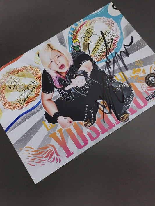 Yoshiko  hand signed autograph Pro-Photo (A-1)