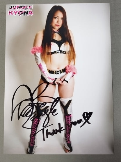 Jungle Kyona  hand signed autograph Pro-Photo (A-3)