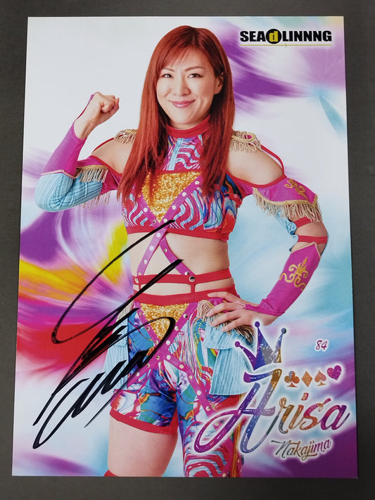 Arisa Nkajima  hand signed autograph Pro-Photo (A-3)