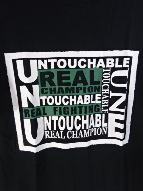 Untouchable REAL CHAMPION T-Shirt (1) (Black)