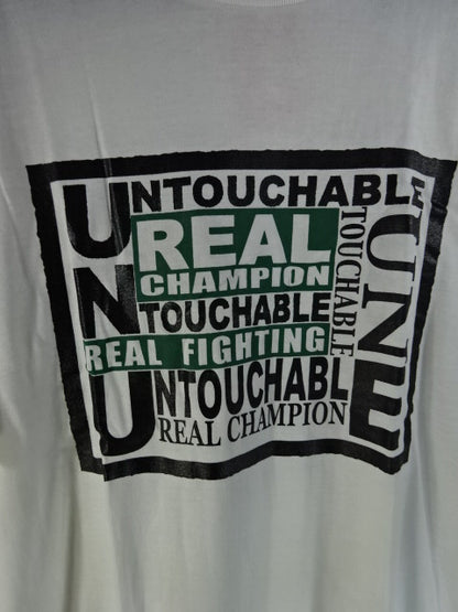 Untouchable REAL CHAMPION T-Shirt (2) (White)
