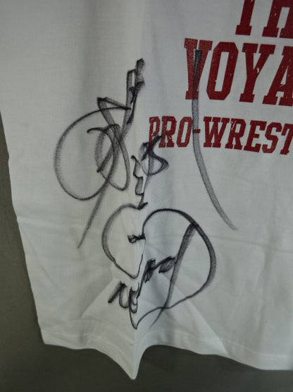 【hand signed autograph】 Katsuhiko Nakajima GENIUS OF THE KICK T-Shirt