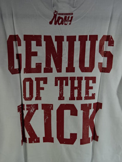 【hand signed autograph】 Katsuhiko Nakajima GENIUS OF THE KICK T-Shirt