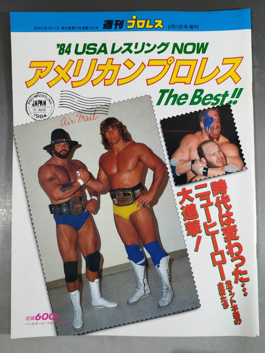 Weekly Pro Wrestling  Supplement 439 "'84USA Wrestling NOW American Pro Wrestling"