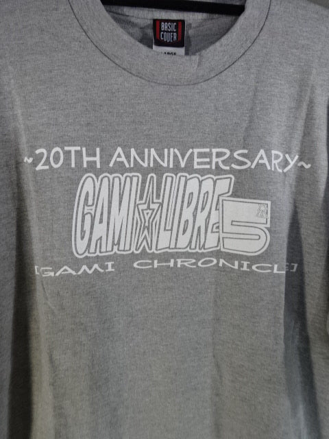 GAMI ~20TH ANNIVERSARY~ GAMI☆LIBRE 5 T-Shirt