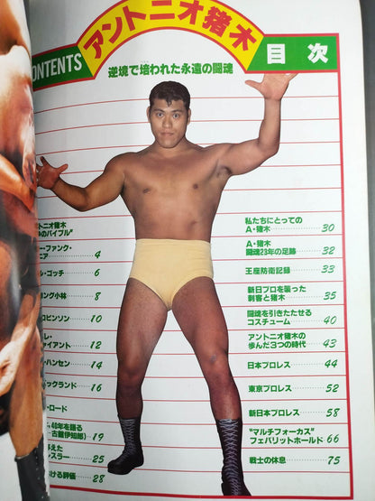 Weekly Pro Wrestling  Supplement 403 " Antonio Inoki "