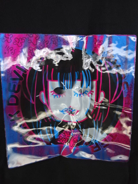 RINA  & HINA  Pink & Azure T-Shirt