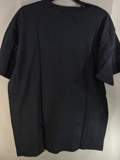 Yuna Manase Illustration T-Shirt (1) (Black)