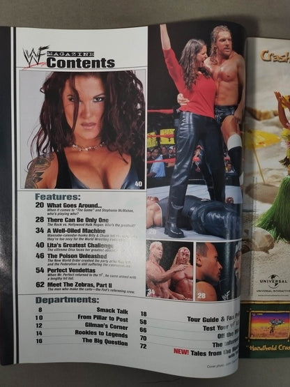 WWF MAGAZINE May 2002