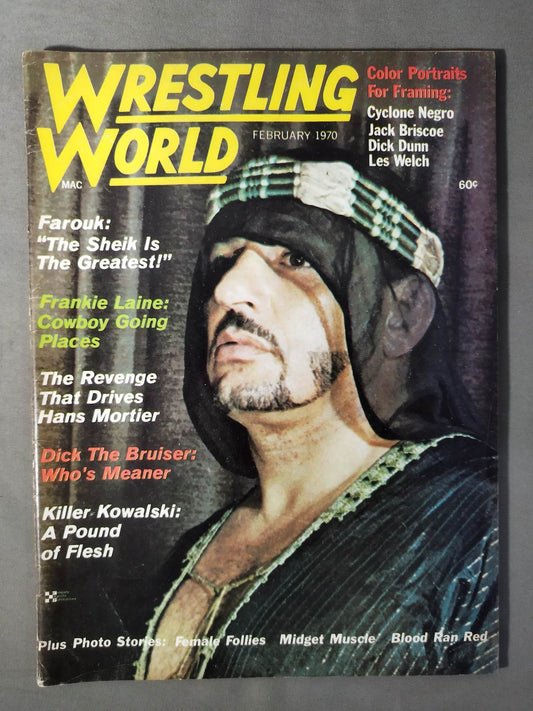 Wrestling WORLD, February 1970 issue