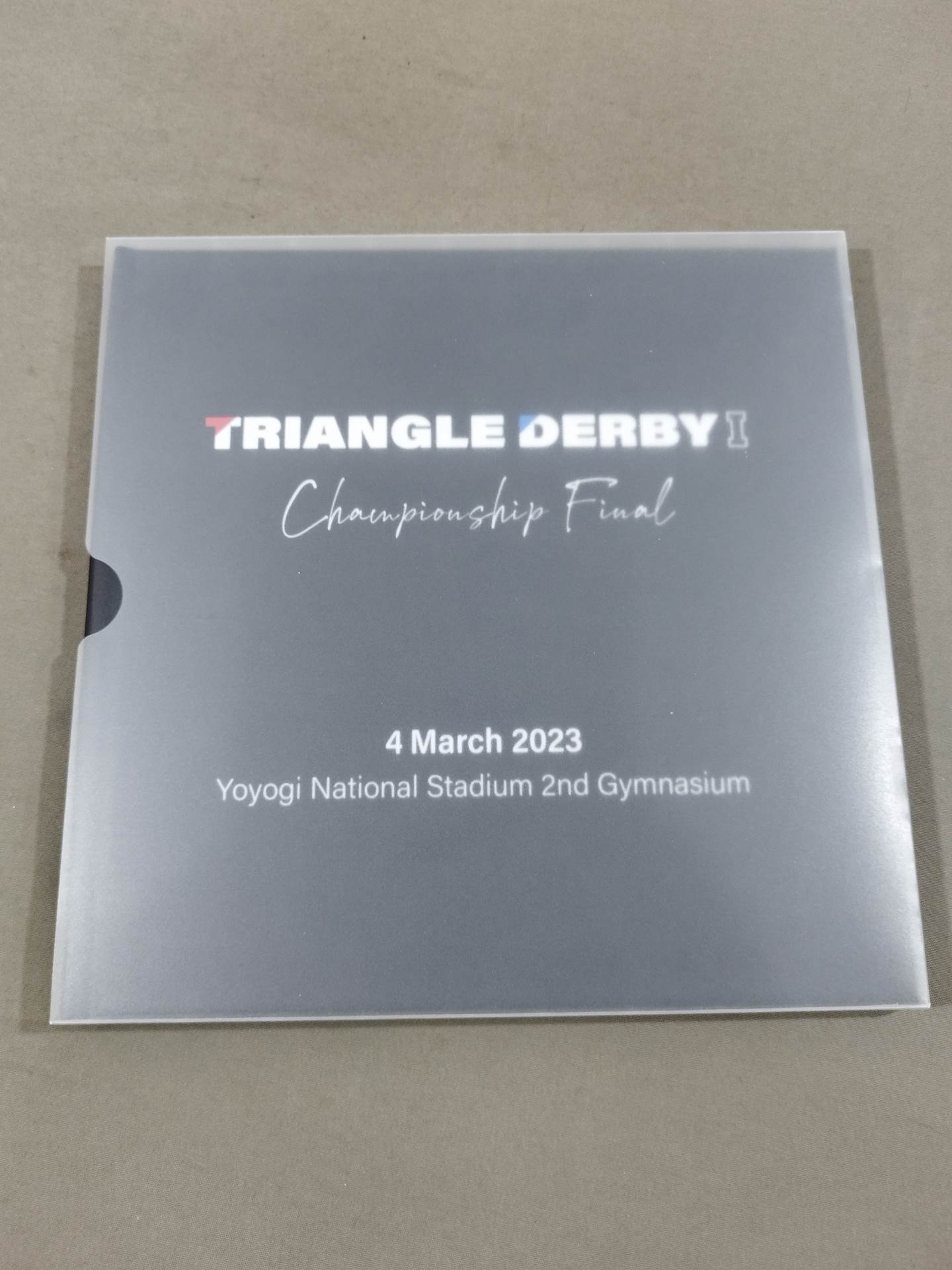 TRIANGLE DERBYI. Championship FINAL Mini Album