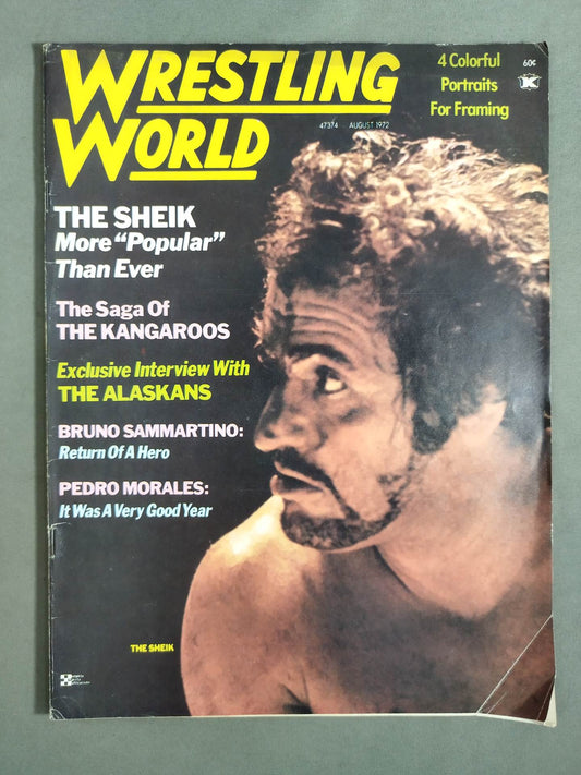 Wrestling WORLD, August 1972 issue