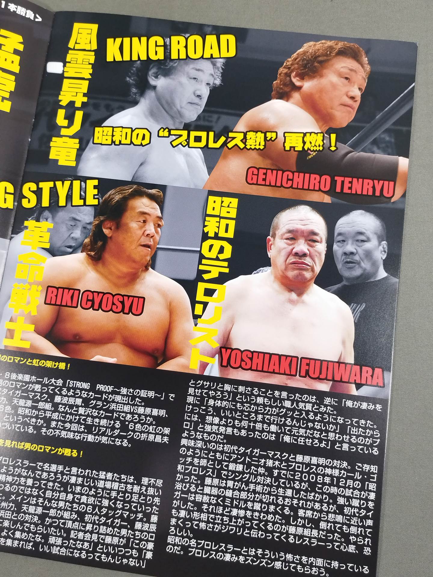 Real Japan Pro Wrestling  Vol.11 / STRONG PROOF ~Proof of Strength~
