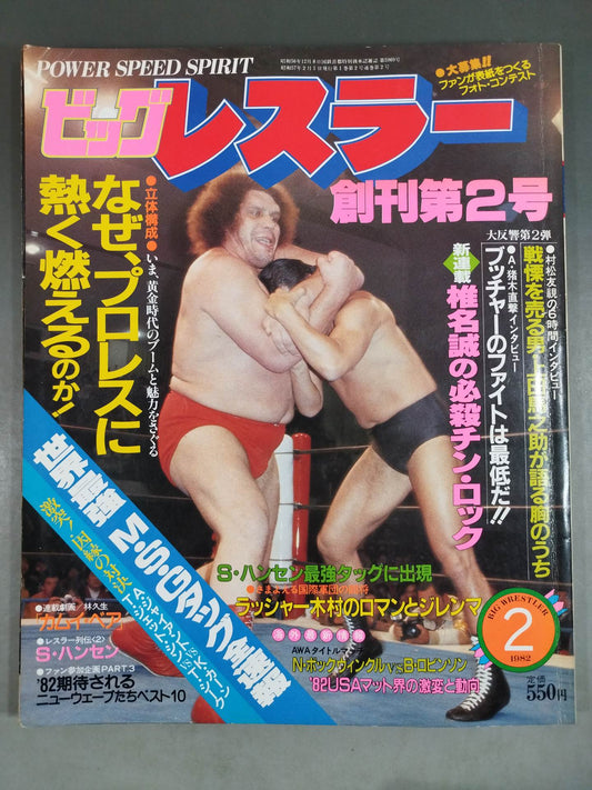 Monthly Big Wrestler February 1982 issue