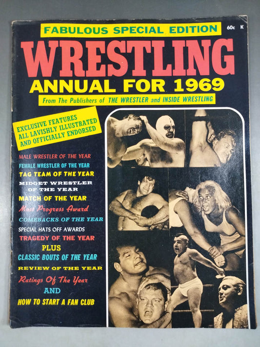 Wrestling ANNUAL FOR 1969